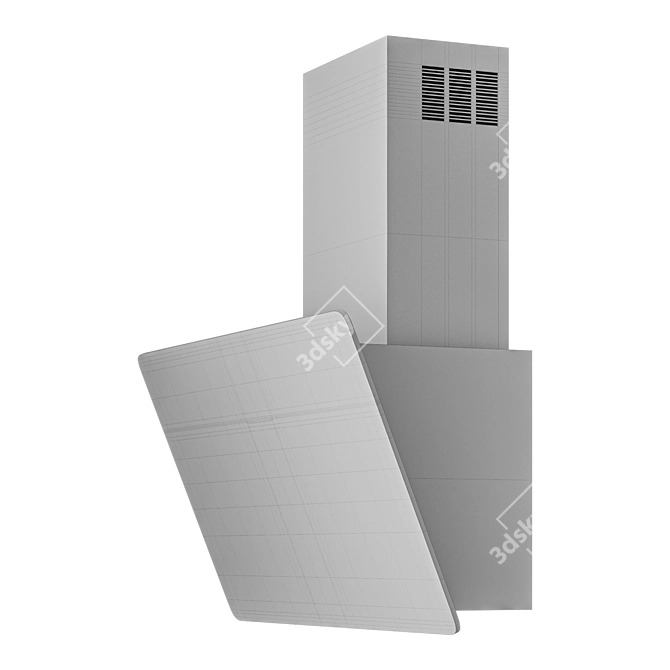 Sleek Edge Faber | Wall Hood 3D model image 3