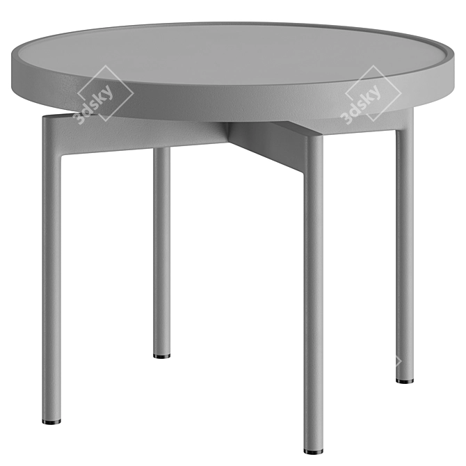 GANDIABLASCO ONDE | Multifunctional Outdoor/Indoor Table 3D model image 2