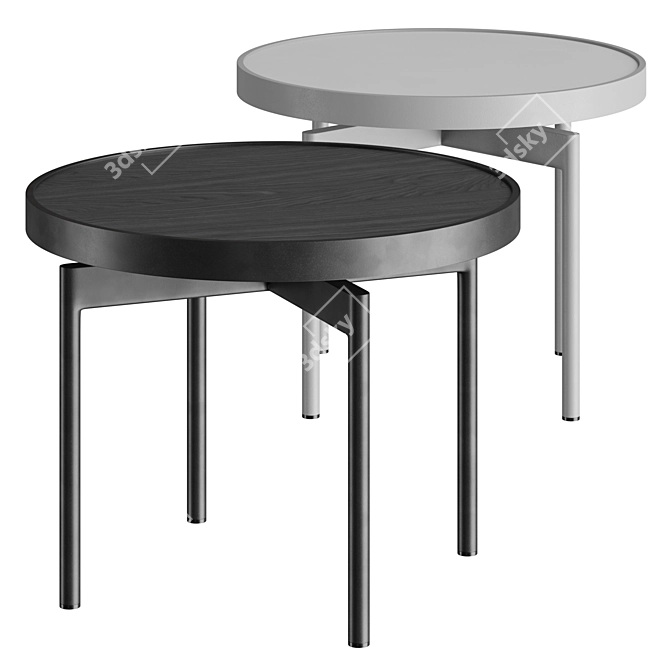 GANDIABLASCO ONDE | Multifunctional Outdoor/Indoor Table 3D model image 3