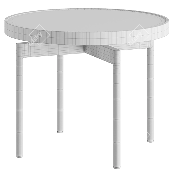 GANDIABLASCO ONDE | Multifunctional Outdoor/Indoor Table 3D model image 4