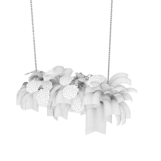 Indoor Jungle: Monstera & Palm Collection 3D model image 5