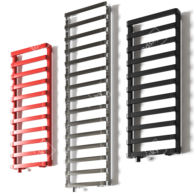 Irsap Radiator: Sleek and Efficient 3D model image 1