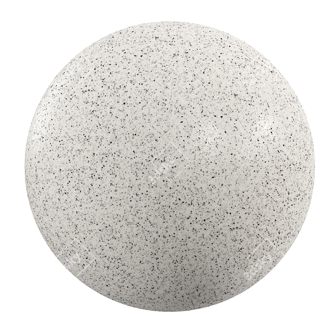 Venetian Terrazzo Marble: PBR Seamless Material 3D model image 1