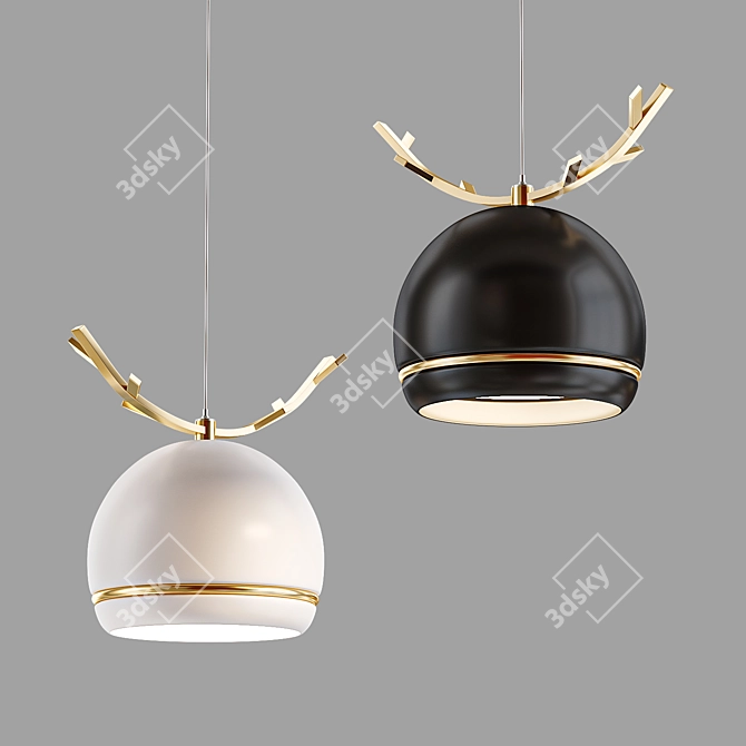 WENDY: Sleek Design Lamp 3D model image 1