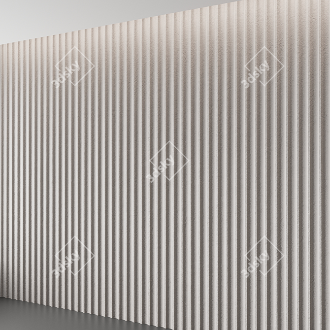 Title: Seamless Wall Material Kit 3D model image 7