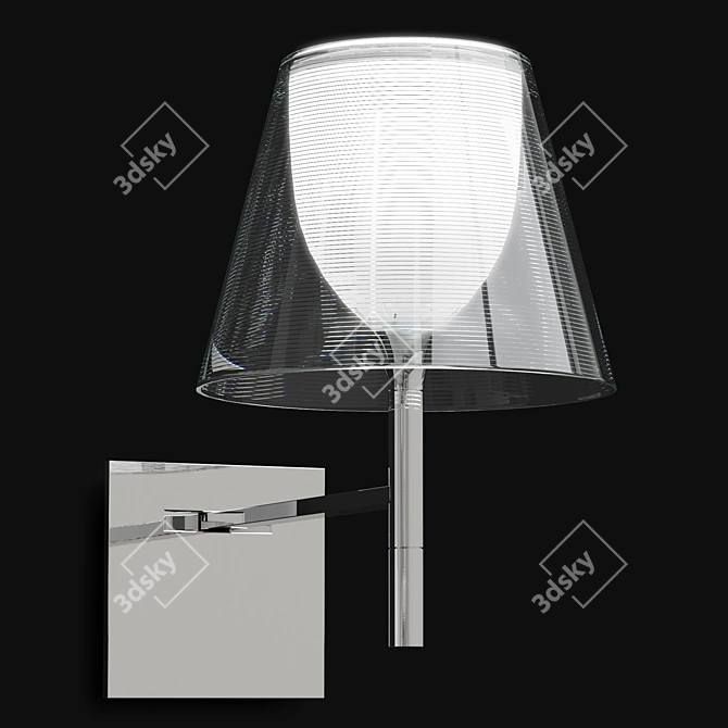 Flos KTribe Wall Lamp: Stylish Design by Philippe Starck 3D model image 4