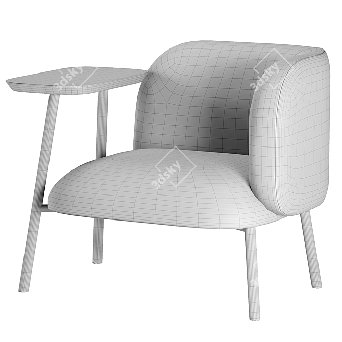 Sit Armchair: Stylish and Functional 3D model image 3