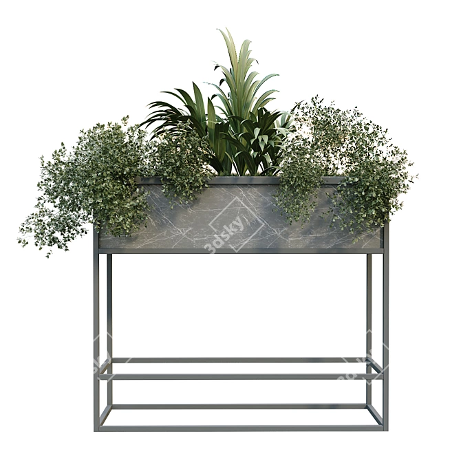 GreeneryBox: Interior Plant Set 3D model image 2