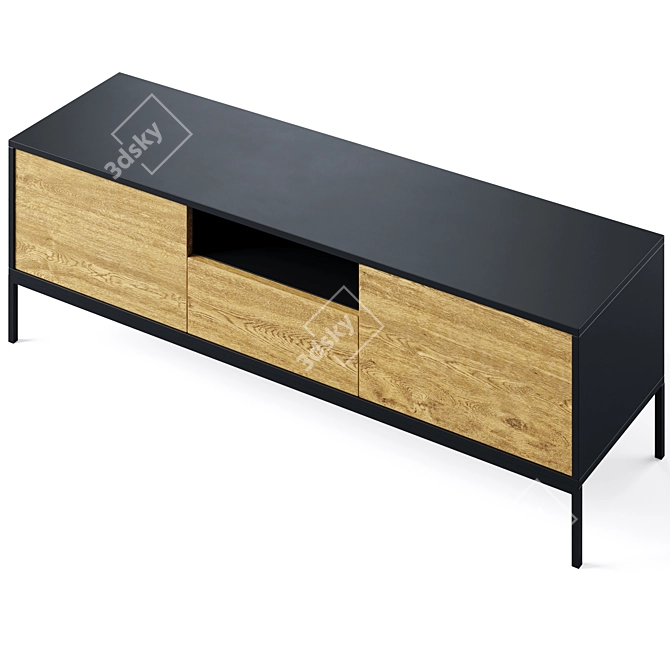 Modern TV Unit Seaford by Actona 3D model image 3