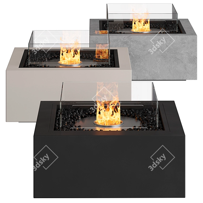 EcoSmart Fire | Multi-Functional Firepit Table 3D model image 2