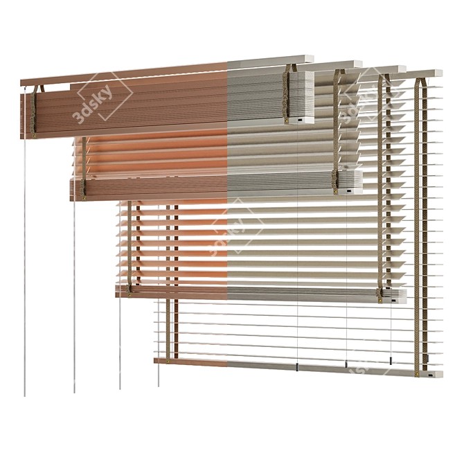 Versatile METAL Blind 1500mm 3D model image 4