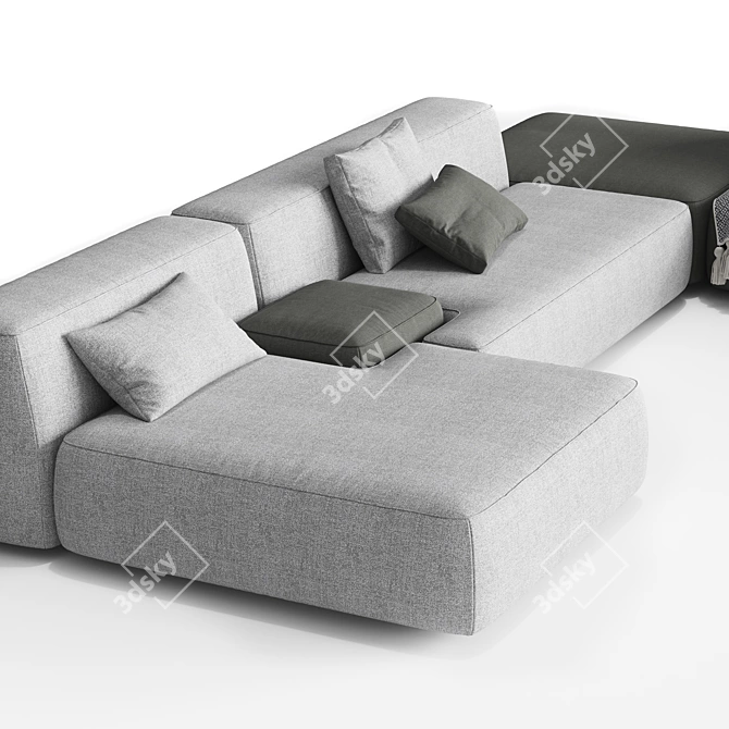 LEMA Cloud Sectional Sofa 3D model image 2