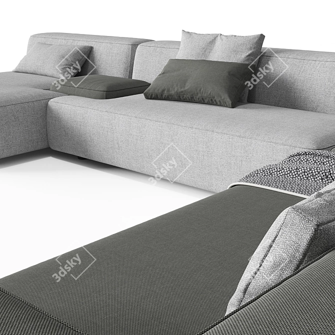 LEMA Cloud Sectional Sofa 3D model image 4