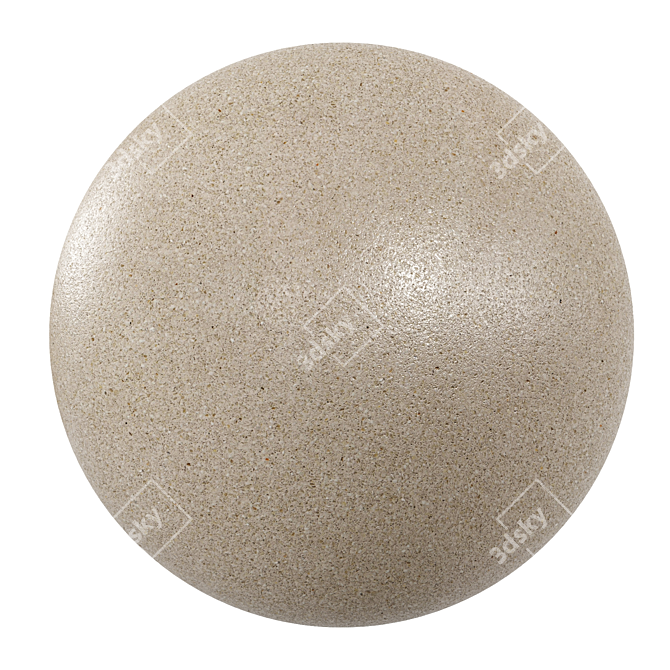 Elegant Venetian Terrazzo Marble 3D model image 1