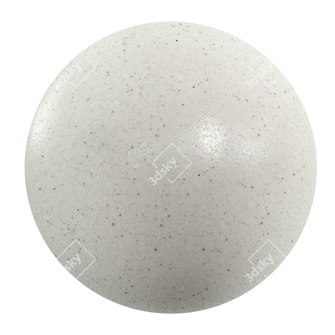 Venetian Terrazzo Marble: High Definition Seamless PBR Material 3D model image 1