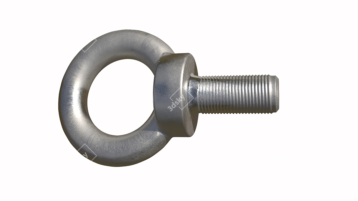 Versatile Eyebolt for Various Applications 3D model image 4