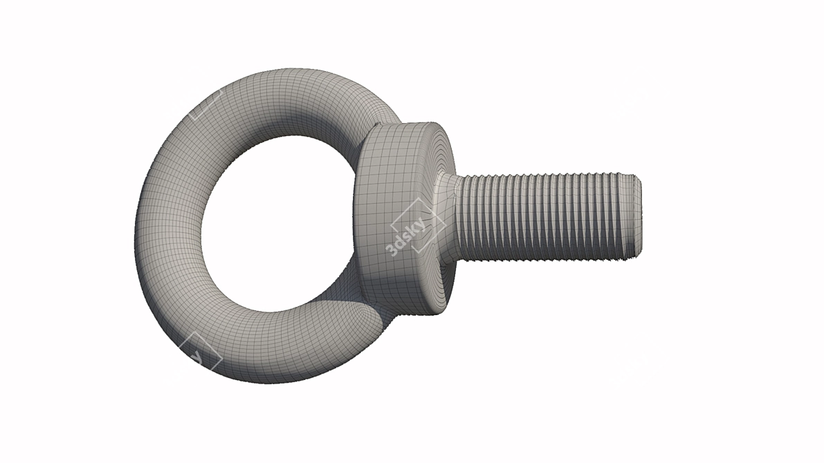 Versatile Eyebolt for Various Applications 3D model image 5