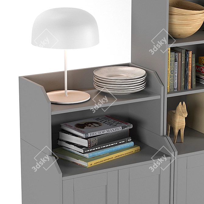 Versatile Storage Solution: IKEA Hauga 3D model image 11