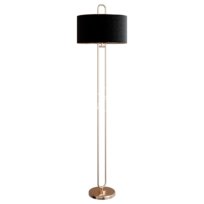 Title: Elegant Abbotsford Floor Lamp 3D model image 4