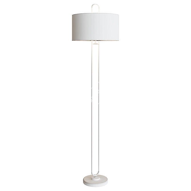 Title: Elegant Abbotsford Floor Lamp 3D model image 7