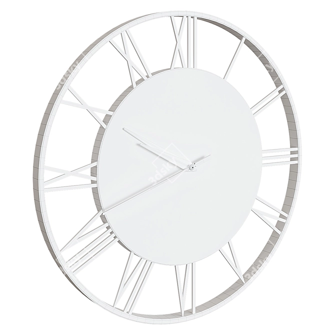 17 Stories 56cm Wall Clock: Manigault 3D model image 2