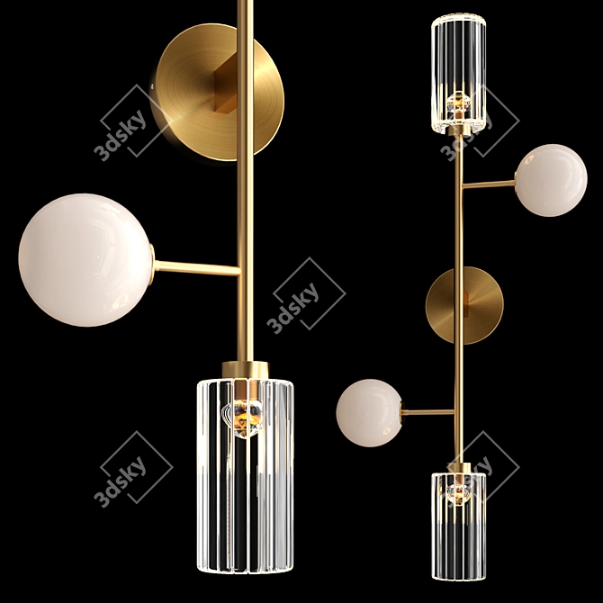 OTTON Modern Design Lamp - Ø 35 × 80 cm 3D model image 1