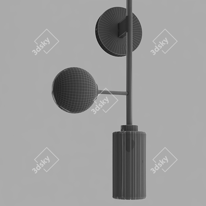 OTTON Modern Design Lamp - Ø 35 × 80 cm 3D model image 3