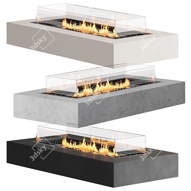 EcoSmart Fire | Firepit Coffee Table 3D model image 1