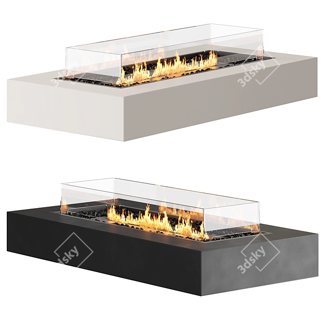 EcoSmart Fire | Firepit Coffee Table 3D model image 3
