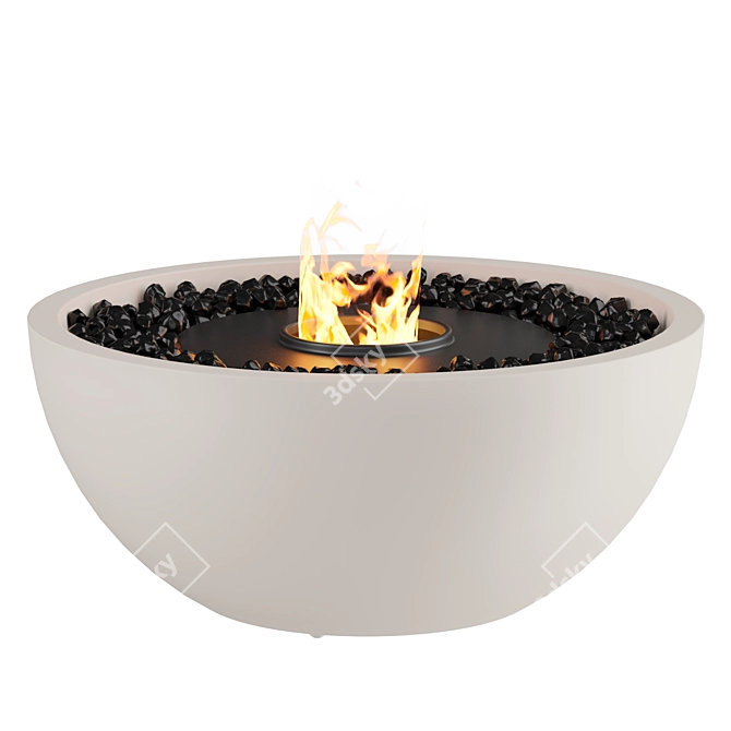 EcoSmart Fire: Multifunctional Fire Pit & Coffee Table 3D model image 2