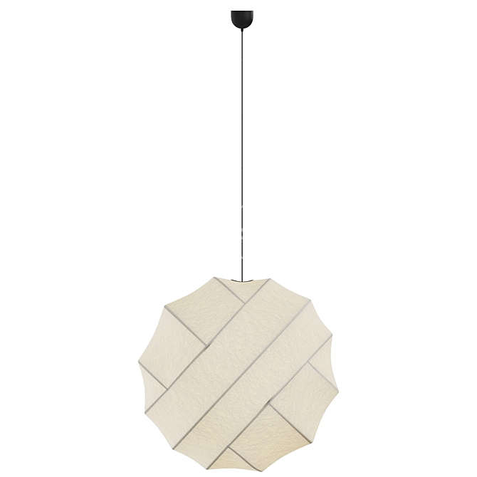 Elegant Turner Pendant Light 3D model image 4