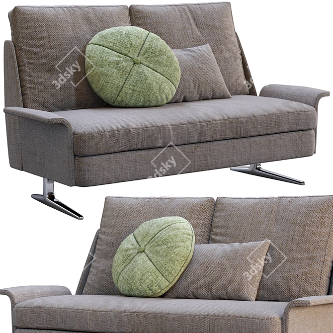 Sophisticated Spencer Sofa by Minotti 3D model image 1