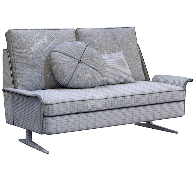Sophisticated Spencer Sofa by Minotti 3D model image 4