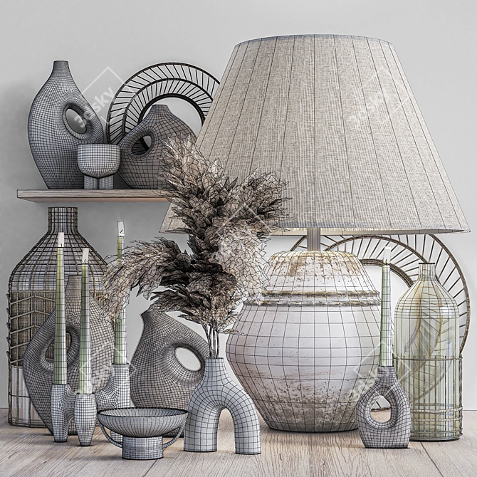 3D Decorative Set 04 - V-Ray & Corona Compatible 3D model image 11