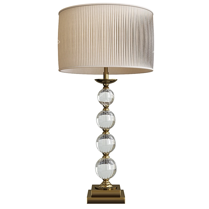 Elegant Valence Table Lamp 3D model image 1