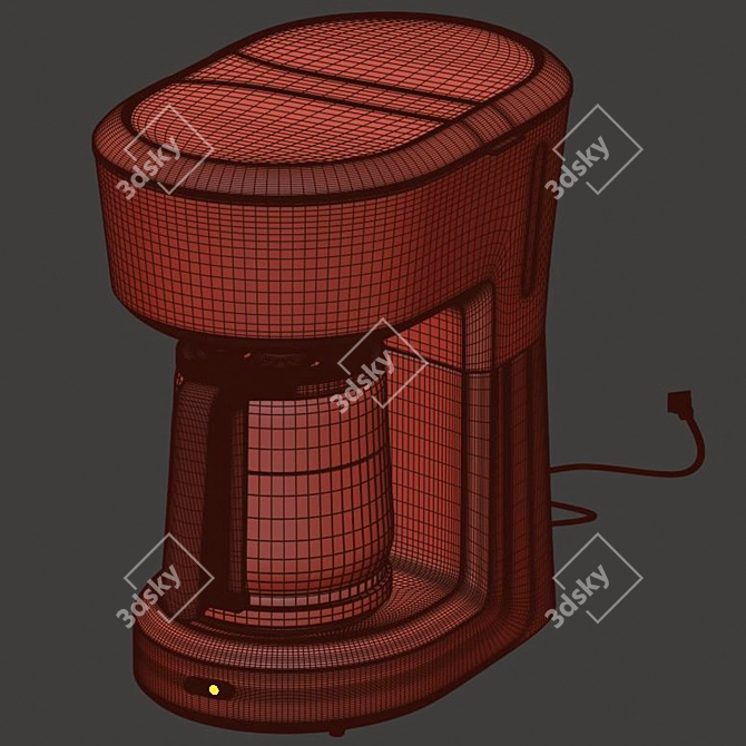 Easy Brew 12-Cup Mr. Coffee 3D model image 7