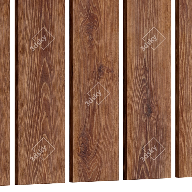 Wood 21: Rustic Elegance for Any Space 3D model image 4