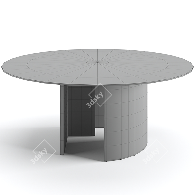 Luxury Fendi Casa Dining Set 3D model image 5