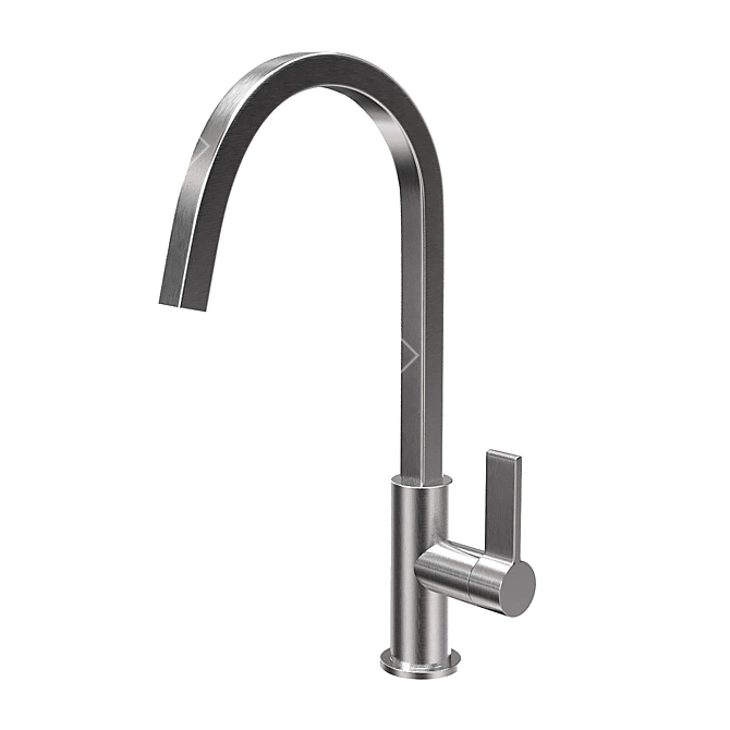 Gessi HELIUM Modern Kitchen Faucet 3D model image 1