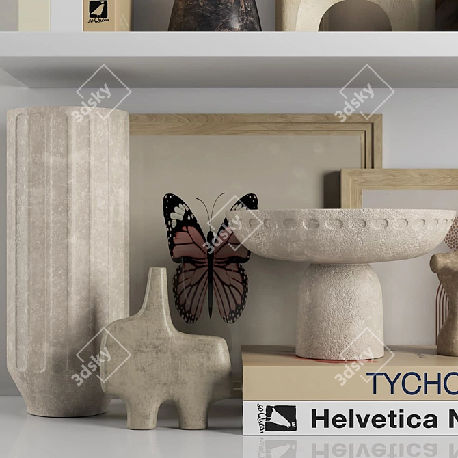 Elegant Decor Set: 3D Max 2015 3D model image 5