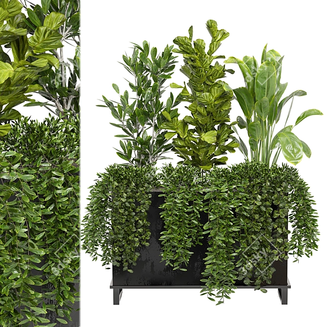 Indoor Greenery - Set 226 3D model image 2