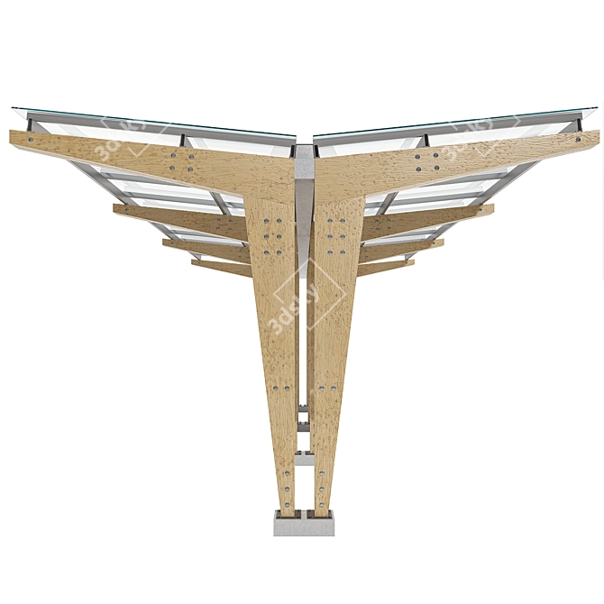 Glasswood Canopy 3D model image 2