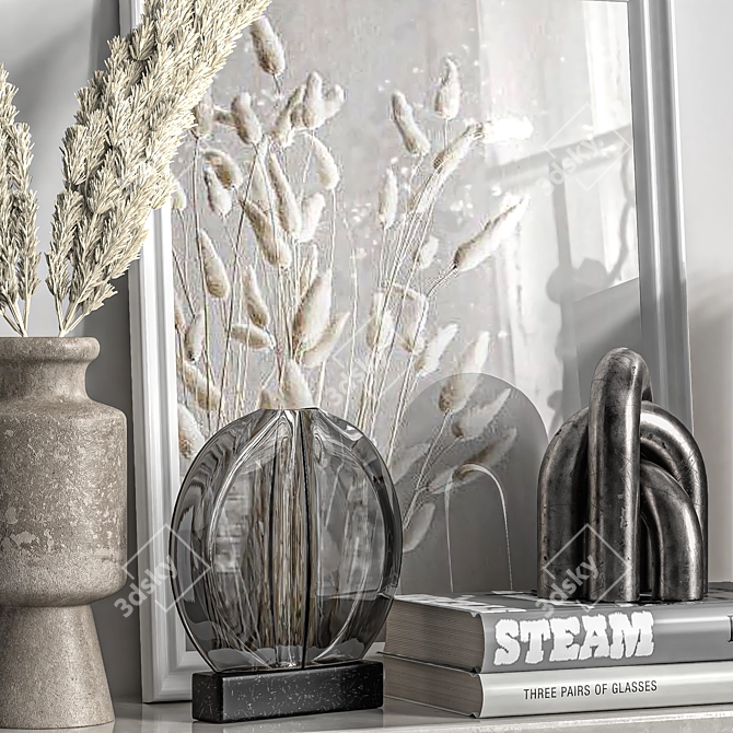 Elegant Decorative Set 2015 3D model image 5