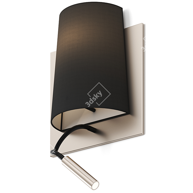 Alma Light Hotel Reading Wall Lamp 3D model image 1