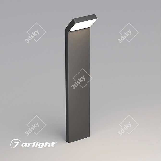 Outdoor LED Luminaire for Landscape and Architectural Lighting 3D model image 1