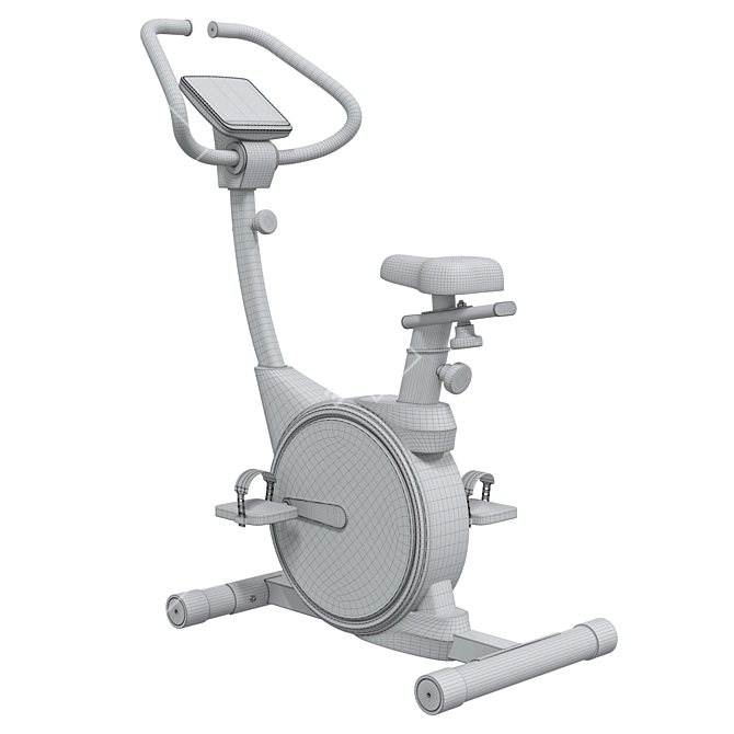 Xiaomi Merach Spinning Bike: Premium Fitness Experience 3D model image 4