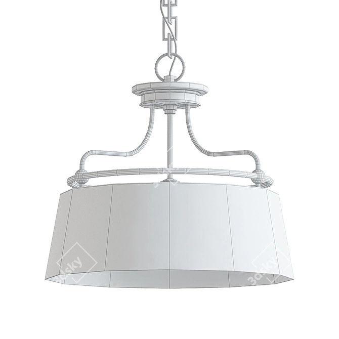 Elegant Mayfair Chandelier for Sophisticated Spaces 3D model image 2