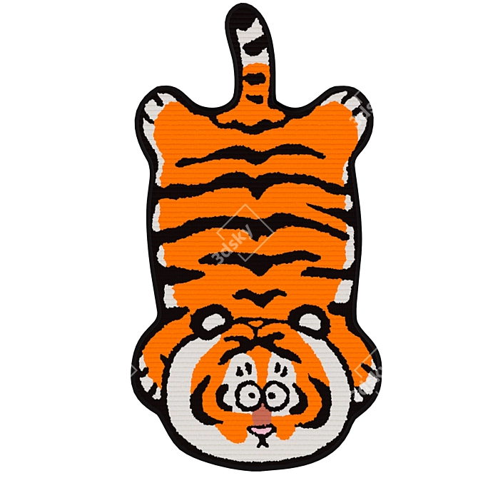 Cartoon Tiger Carpet - Aliexpress 3D model image 1