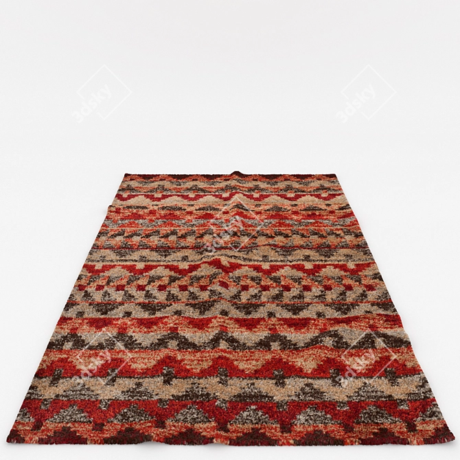 Versatile Set of 6 Rugs + 3D Model 3D model image 5