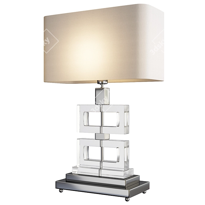 Elegant Eichholtz Umbria Table Lamp 3D model image 1